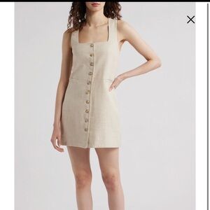 Faithfull the Brand Jaques Linen Minidress